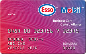 Esso Mobil Business credit card
